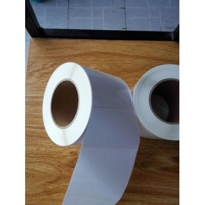 100*65毫米 足1000张 铜版标签纸 条码不干胶 空白贴打印纸可定做图4