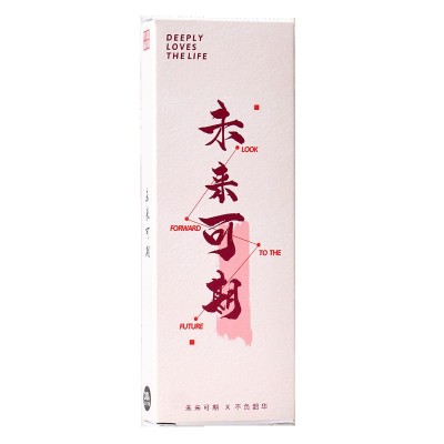 昔年未来可期书签励志创意正能量卡片送同学朋友祝福语盒装小卡片图3