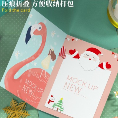 明信片卡片感谢卡售后服务卡五星评价卡英文卡保修合格证对折纸卡图4