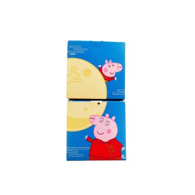 小猪图案彩盒方形包装盒折叠纸盒 礼品包装收纳可印LOGO装饰卡盒图4
