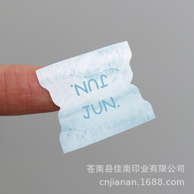 厂家不干胶标签定做彩色卡通贴纸 PVC印刷透明食品贴纸封口贴定制图4
