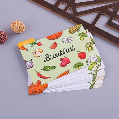 厂家定 制英文彩卡纸包装卡纸印刷 饰品纸卡标签吊牌对折卡片批发图2