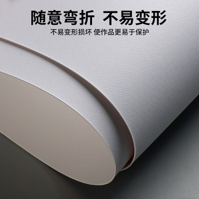 600g油画纸丙烯画专用纸布纹丙烯大加厚颜料画画纸练习画颜料卡纸图4