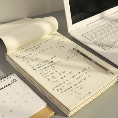 打草纸加厚白纸草稿本40张学生计算空白草稿纸手帐笔记本记事本图4