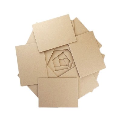 牛皮纸板5种厚度2345尺寸厚牛皮卡纸手工硬壳纸图5