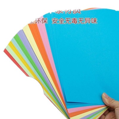 正方形彩色折纸儿童手工彩纸 千纸鹤彩色手工纸 幼儿园折纸批发图6