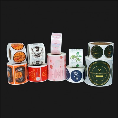 食品饮料保健品不干胶卷筒标签加工定制PVC自粘防水商品标签贴纸图2