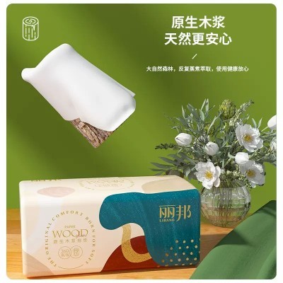 丽邦抽纸360张家庭餐巾纸擦手纸纸巾纸抽整箱家用大包卫 生纸批发图2