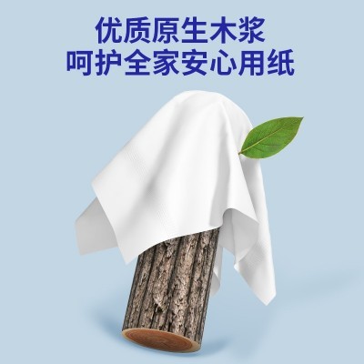 纸与你10斤大卷纸卫生纸批发家用加厚纸巾厕纸无芯卷筒纸实惠装图4