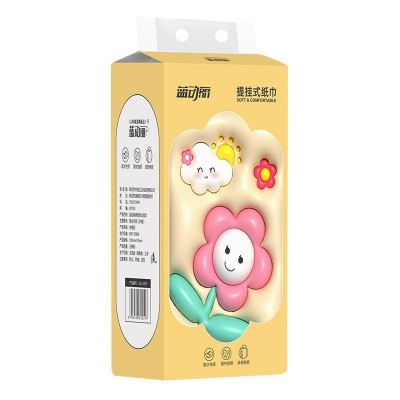 【1提代发】1000张提挂式抽纸家用悬挂式加厚纸巾整箱面巾纸厕纸图2