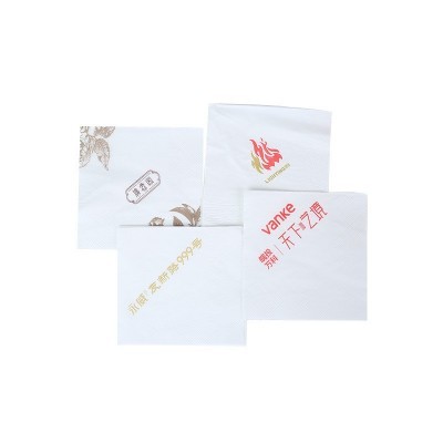 广告餐巾纸定制炸鸡店汉堡店奶茶店餐厅外卖方形纸巾抽纸可印logo图3