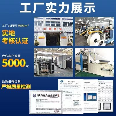 广告餐巾纸定制炸鸡店汉堡店奶茶店餐厅外卖方形纸巾抽纸可印logo图2