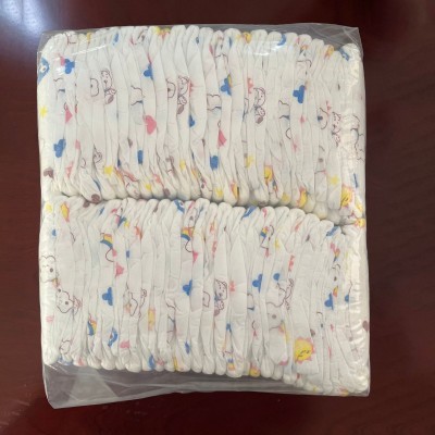 厂家出口批发宝宝尿不湿透明袋简易包装50片便宜纸尿片婴儿纸尿裤图2