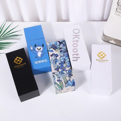 工厂定 制天地盖白卡纸盒商场领结袜子包装盒生日礼物项 链首饰盒图2