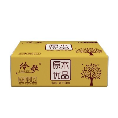 抽纸餐巾纸家用整箱40包实惠装面巾纸抽原木卫生擦手纸巾一件代发图5