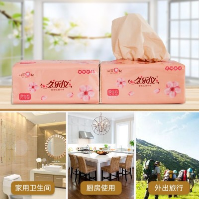 久乐仪无荧光剂抽纸 原生木浆纸 30包 3层/抽图3