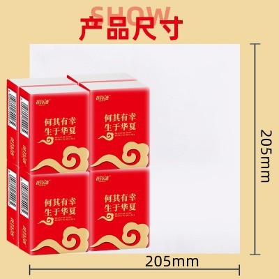 手帕纸小包纸巾随身装便携式餐巾纸卫生纸礼品批发抽纸一件代发图2