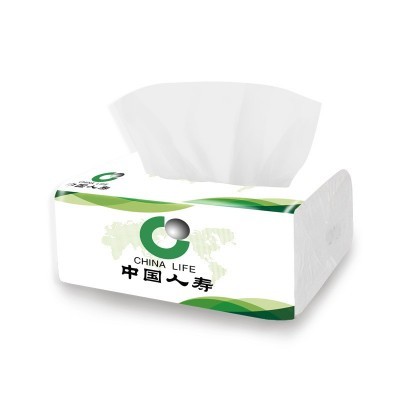 广告纸巾定制印logo塑料包装抽纸定做餐巾纸订制企业宣传 纸抽礼品图2