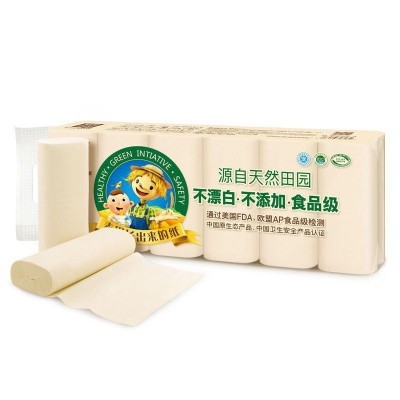 泉林本色无芯卷纸卫生纸家庭装纸巾家用整箱厕纸卷筒纸手纸三婕琦图5