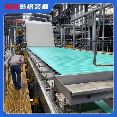 3800瓦楞纸 牛皮纸造纸机 容量140T 再生纸原装制造 发货快图3