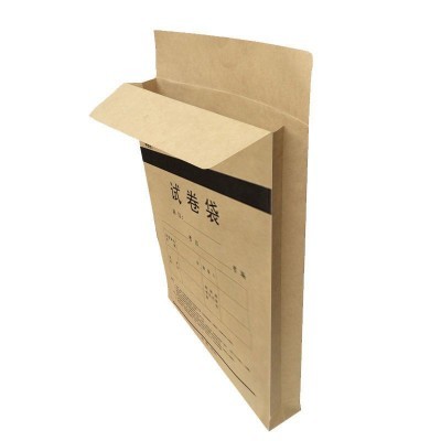 厂家批发 资料袋定做彩色文件袋印刷 病历袋牛皮纸档案袋定制logo图5