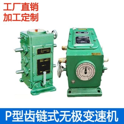 PIV无极变速机 齿链变速器工厂P4R卧18-1/6造纸设备用变速箱图4