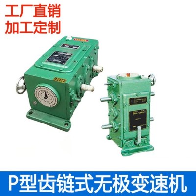 PIV无极变速机 齿链变速器工厂P4R卧18-1/6造纸设备用变速箱