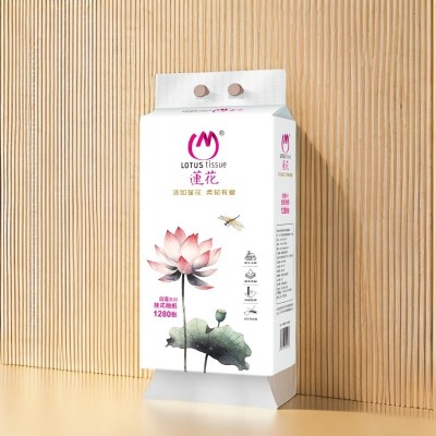 莲花悬挂式抽纸巾整箱批家用厕所卫生纸大包时尚学生用纸巾批发图3