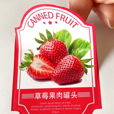 不干胶标签定 做彩色卷筒logo贴纸印刷PVC透明不干胶标签定 制图3