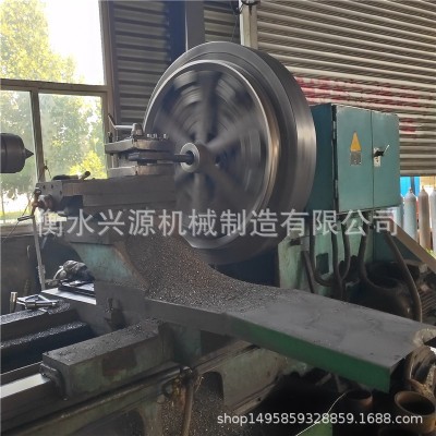 加工定做皮带轮 造纸设备引纸绳轮 绳轮 铸造件加工开槽轮图5