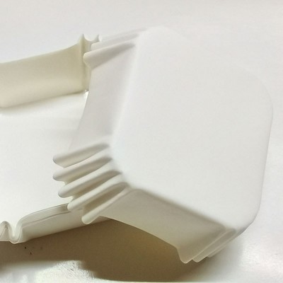 厂家供应 45*45*25方形PET淋膜蛋糕纸杯食品烘焙包装纸杯多款图案图4