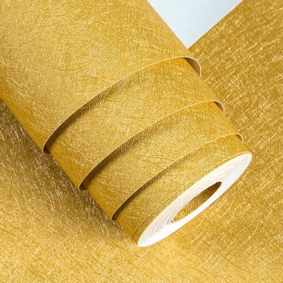深压纹银色拉丝墙纸现代简约客厅背景墙酒店宾馆工程装修壁纸素色图5