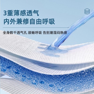 安睡裤品质裤型卫生巾悬浮工艺加长轻柔防侧漏安心裤源头厂 家批发图4
