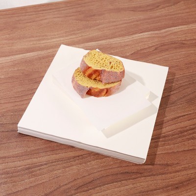 白色烘焙防油纸硅油纸食品级吸油纸长方形烧烤肉烤盘家用油炸垫纸图4