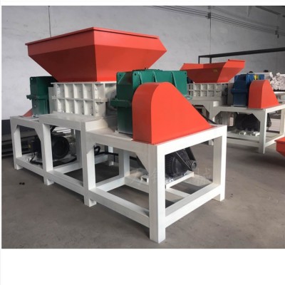 废纸箱塑料桶双轴撕碎机600型废旧橡胶轮胎双轴撕碎机金属撕碎机图4