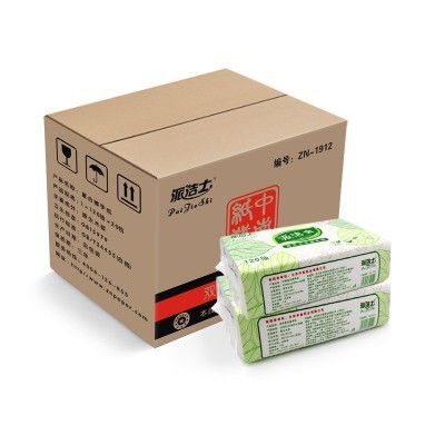 擦手纸加厚商用酒店卫生间纸巾整箱批发厨房家用抽取式擦手纸吸水图3