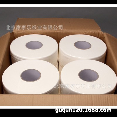 大卷纸厕纸酒店商场纸巾大盘纸商用整箱卫生间厕所家用大卷卫生纸图3