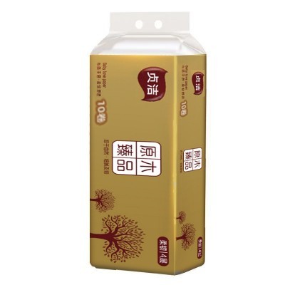 2提20卷原木卫生纸纸巾家用实惠装无香卷纸厕纸卷筒纸手纸 小卷纸图3