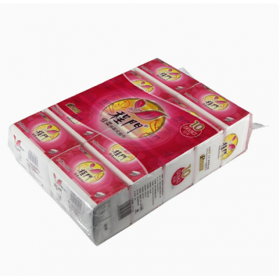 东莞厂家现货三层加厚面巾纸405张混合浆10包批发无香型商用抽纸图4