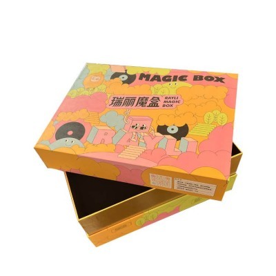 包装盒印刷礼品盒彩盒定制飞机盒白卡纸盒茶叶天地盖化妆 品抽屉盒
