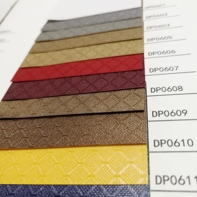 特种纸批发150克方格纹PVC装帧纸高端礼盒面纸压纹图2