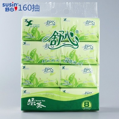 8包一提装纸巾家用卫生纸出口面巾餐巾纸包邮手纸抽厂家批发抽纸图3