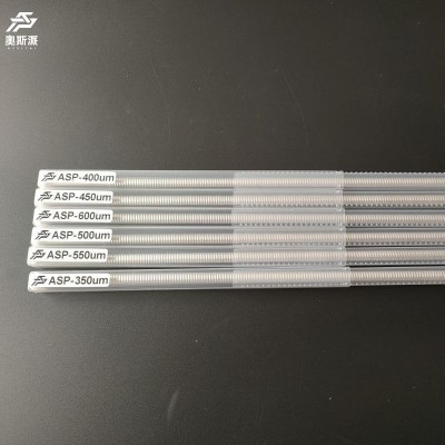 ASP刮棒 线棒 超薄膜涂布沟纹棒 实验可用 曲线润滑图2