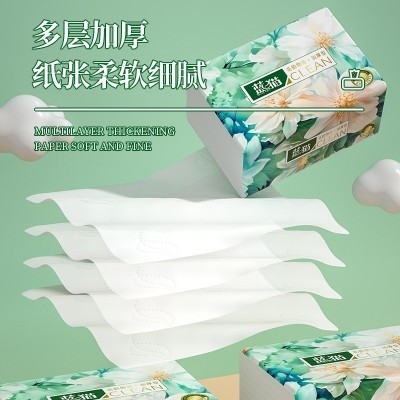 新人专享6包纸巾抽纸厂家批发家用餐巾纸实惠装卫生纸擦手 面巾纸图5