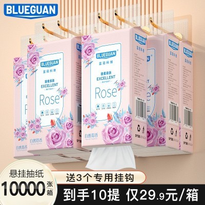悬挂式整箱大包福利品纸巾厂家批发挂式抽纸卫生纸巾家用抽纸厕纸图2