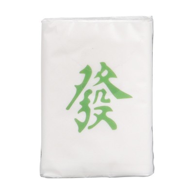 整盒三层八片原生木浆便携式手帕纸迷你小包纸创意麻将纸巾套装图2