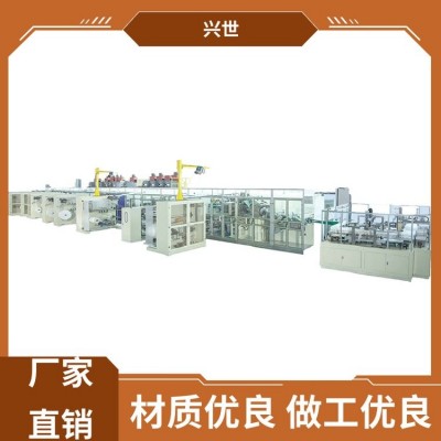 全伺服速度快 全自动卫生巾生产线 每分钟高产量 1500片 兴世机械图3