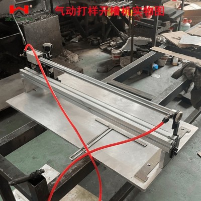 打版开槽机气动手动打样开槽机礼品盒灰纸板V槽机手动机起沟机图3