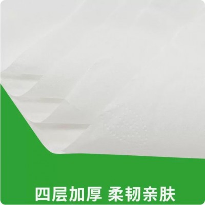 厂家批发恒源原木无芯实惠装桶纸整提纸巾卫生纸18卷厕所家用卷纸图2
