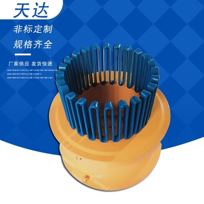 厂家现货 蛇簧联轴器 快速冷装蛇形 弹簧联轴器 加长蛇簧联轴器图2